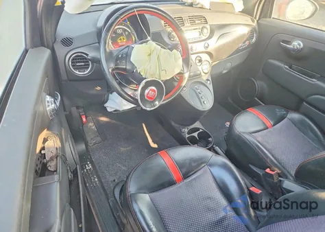 2013 Fiat 500 Electric z USA, uszkodzony, nr VIN 3C3CFFGEXDT732133